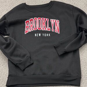 Black Brooklyn New York Sweatshirt
